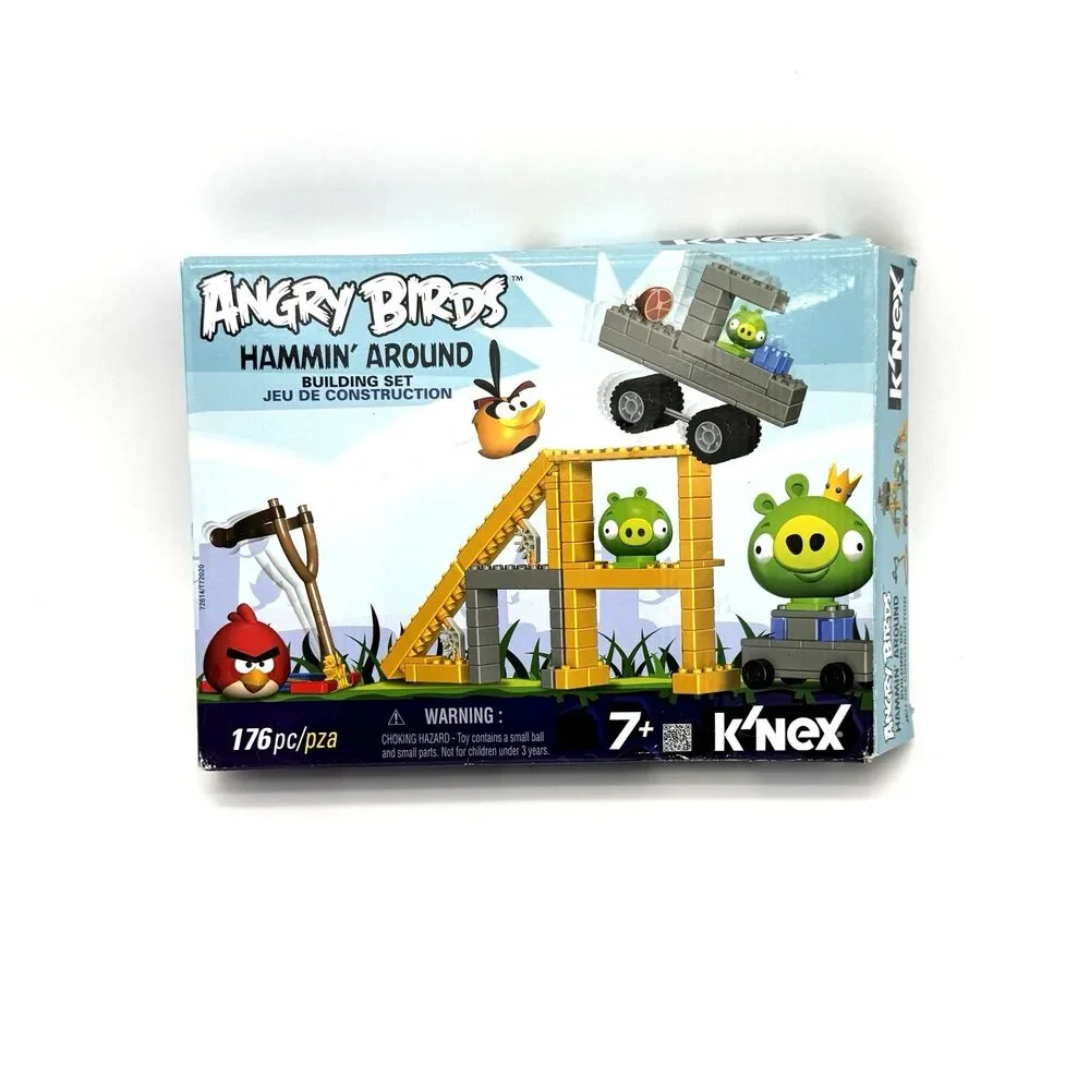 K’NEX Angry Birds Hammin' Around NEW Read